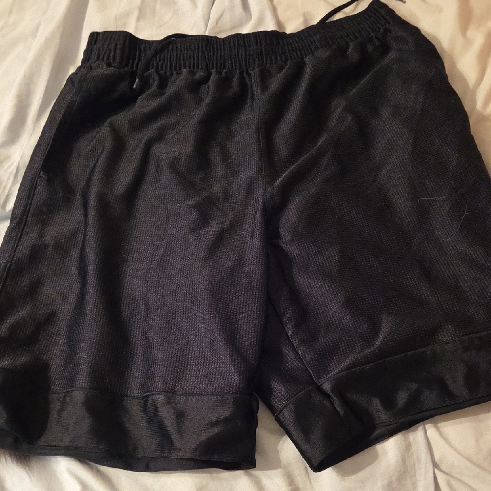 Jordan Black Athletic Shorts Lightweight Performance